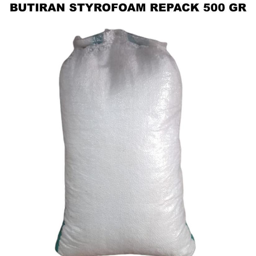 Styrofoam Gabus Butiran Isi Bean Bag Floam Bulat Kecil Butir Makassar