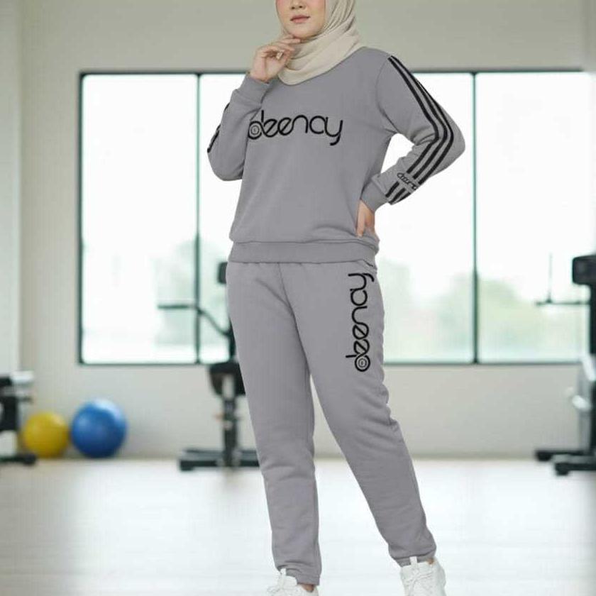 Olivia Training / Setelan Olahraga Wanita / Stelan Wanita Muslim / Setelan Training Wanita