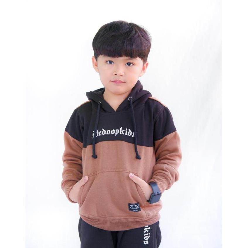 Setelan Sweater Laki-Laki & Perempuan / Set Joger Anak 3 9 12 Tahun -  Fashion