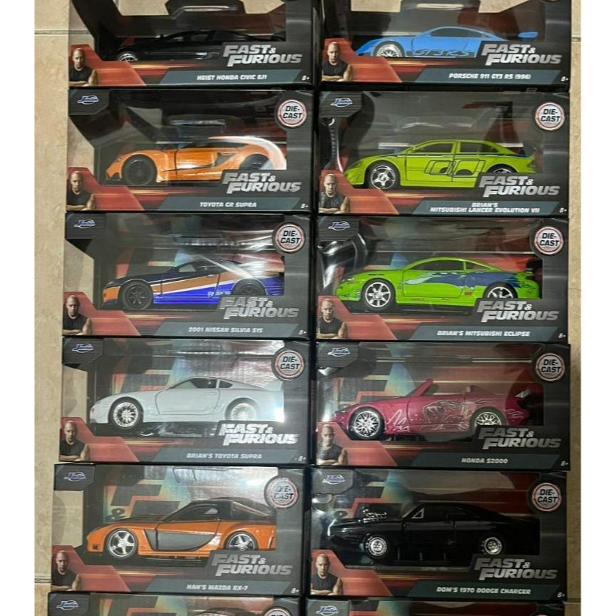 Jada Fast & Furious Pink Slips All Variant Skala 32 Mobil Fast Furious Diecast