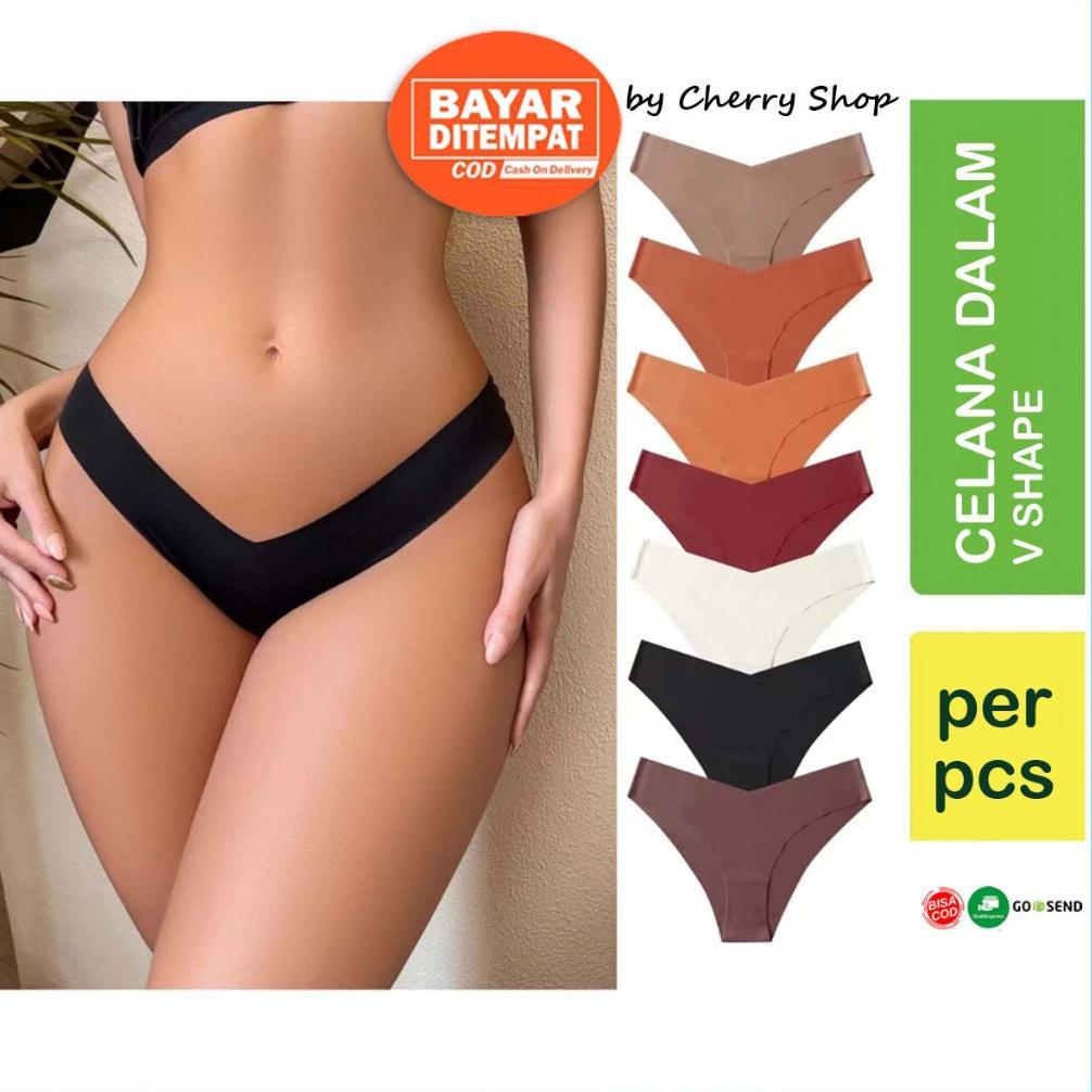 hot sale feminin celana dalam seamless v shape underware sexy cd tipis panties anti jimplak tipe tho