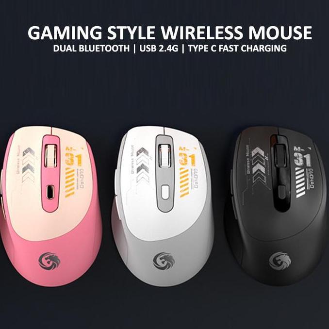 Potere- Mouse Gaming Wireless - Mouse Gaming / Mouse Wireless Charging