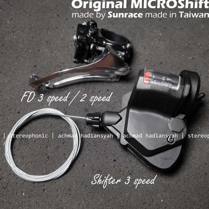 MINI GROUPSET KIRI 3 SPEED SHIFTER 3 SPEED FD 3 SPEED FD TRIPLE FD 44T BEST QUALITY