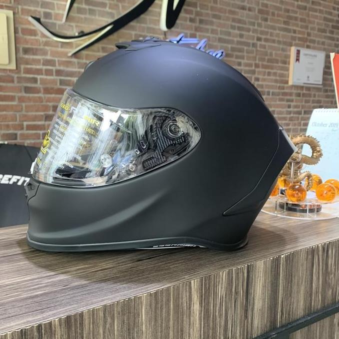 '' SCORPION EXO R1 AIR BLACK MATTE *