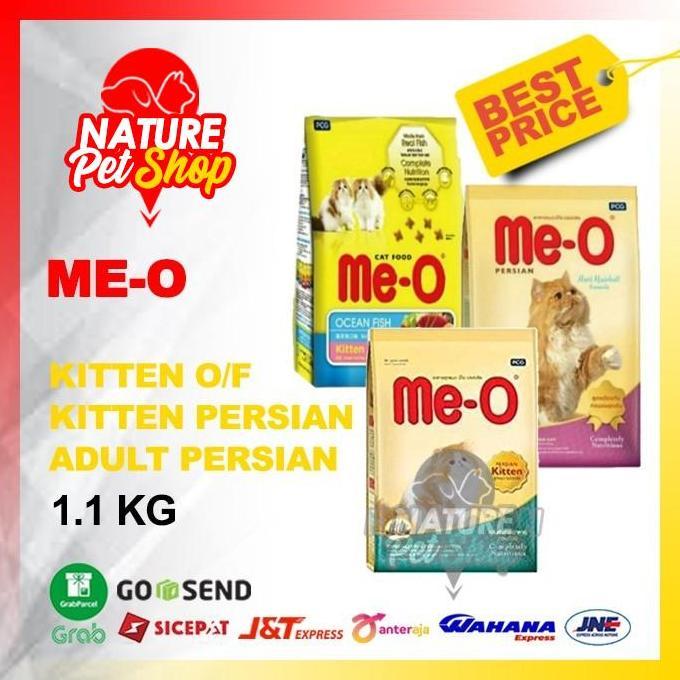 MEO Kitten 1,1kg MEO Persian 1,1kg FRESPACK Makanan Kucing MEO