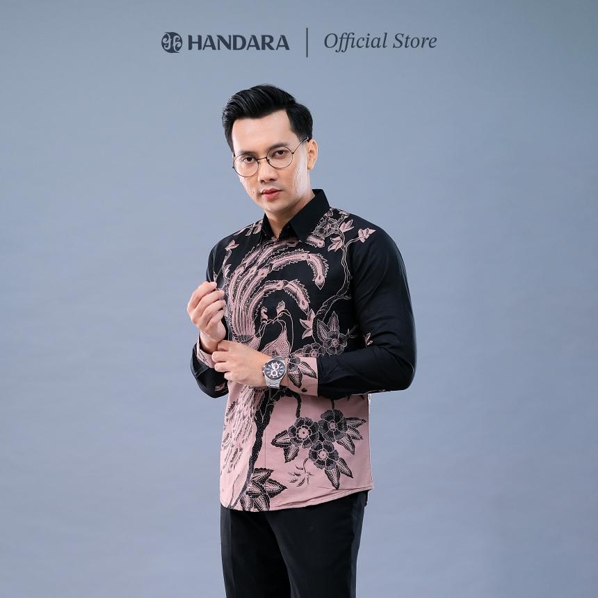BEST SALE Batik Handara - Asmara Manyura Kemeja Pria Furing Erro