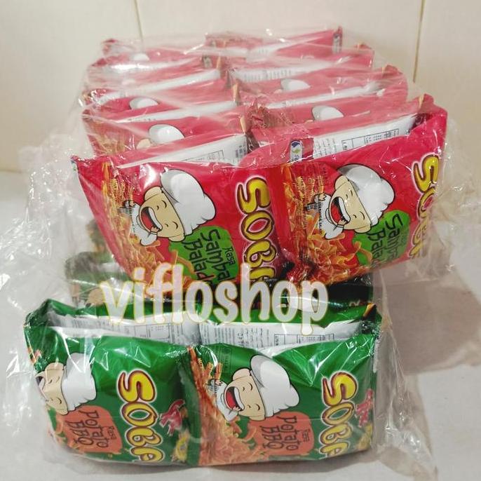 Asciutto- Snack Mie Soba / Spix Soba Mie (Sejenis Mie Kremes/ Anak Mas) Isi 20