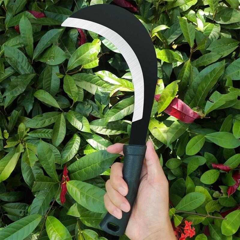 Sabit Panjang Portabel / Arit Berkebun Multifungsi / Arit Baja Tani Universal