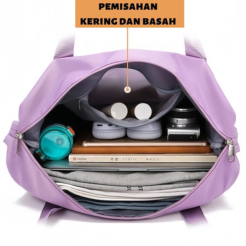 Tas Travel Roda Jumbo 4 Tingkat /Tas Travel Waterproof / Travel Bag Jumbo / Duffel Bag / Duffle Bag 