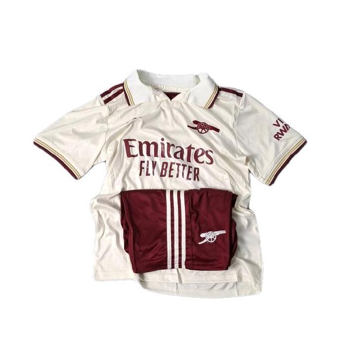 Kirimcepat- Fullset 1 Stel Baju Celana Arsnl 3Rd Terbaru Jersey Baju Bola Olahraga 05/06 Classic