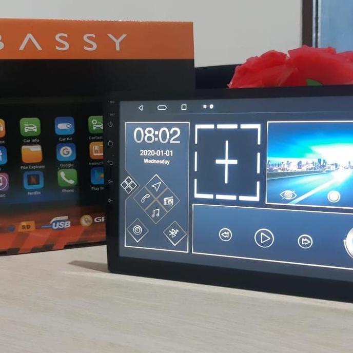 Promo Head Unit Tape Mobil Double Din Android Embassy Ukuran 10 Inch Cod