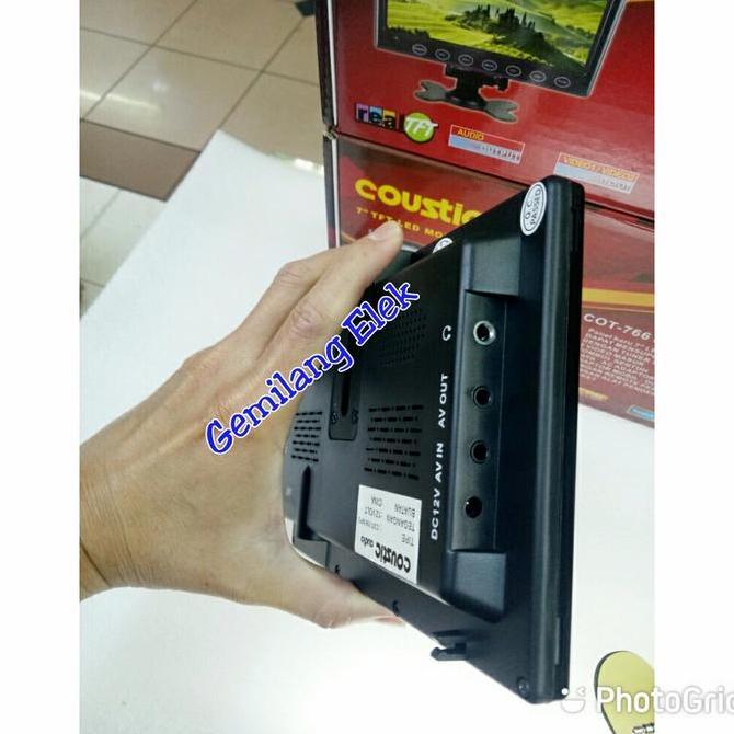 Promo Tv Monitor Led Coustic Cot-766 Mp5 Usb 7 Inch Cod