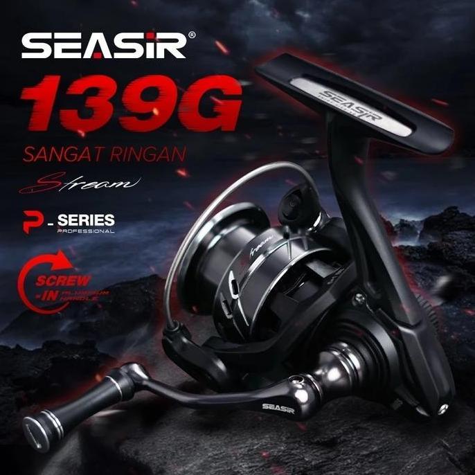SEASIR STREAM REEL PANCING 800S-1000 SPINNING REEL 139G POWER HANDLE ULTRALIGHT CARBON WASHERS 6KG M