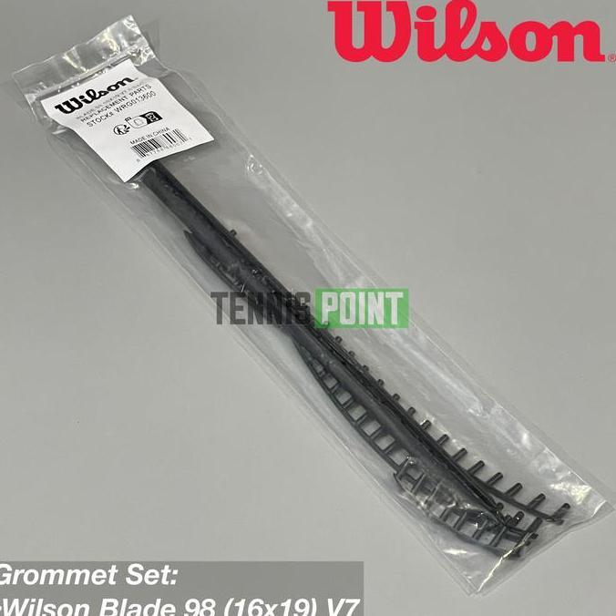 kajeymaa Wilson Blade 98 (16x19) V7 Original Grommet Bumper Set Raket Tenis Diskon