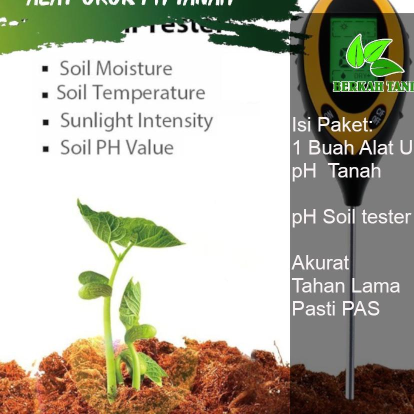 Alat Ukur Ph Tanah Soil Ph Tester Akurat Terpercaya