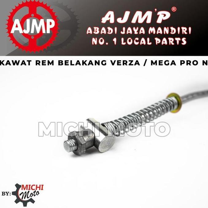 Kawat Rem Belakang LENGKAP / Tiang Rem / Gantar Rem Honda VERZA / MEGA PRO NEW