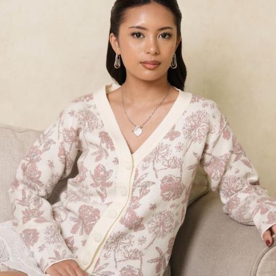 Shiku - Mirelle Cardigan Viscose Floral