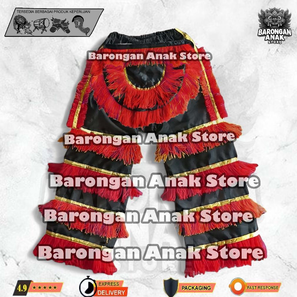 Barongan Anak Store Celana Barongan Anak Sd Smp Warna Merah Hijau Biru Hitam Putih Premium Quality