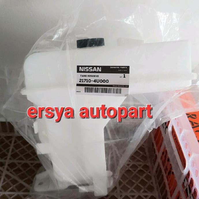 Tabung air radiator nissan xtrail T30 serena C24 ori nissan tabung cadangan air radiator reservoir