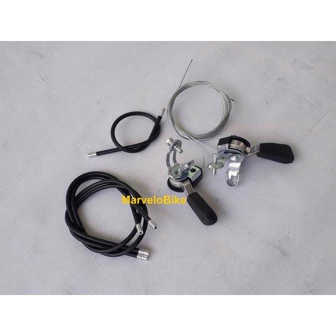 Shifter Sepeda 7 Speed Alloy/ Operan Gigi 7 Speed MTB Federal