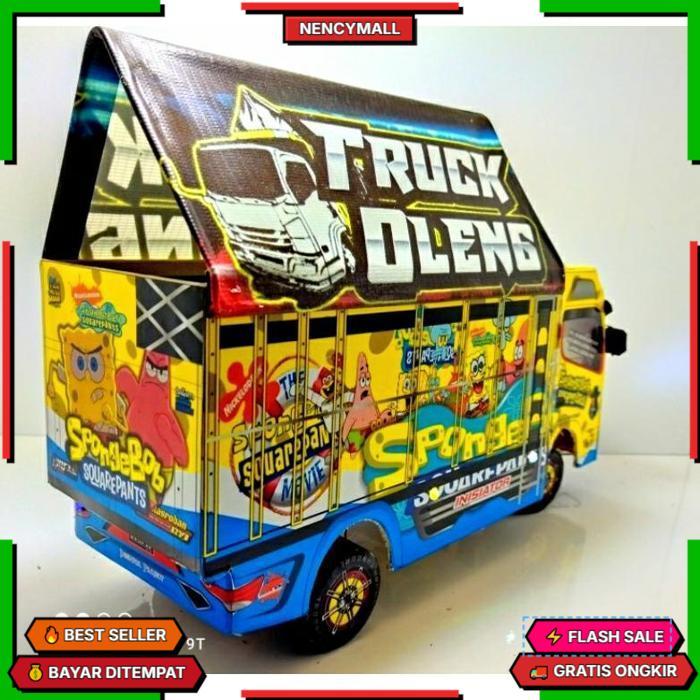 Promo Miniatur Truk Oleng Tebal 5Mm Kado Hiasan Mainan Oleng Brewog Horeg Mania Edukasi Mainan Viral
