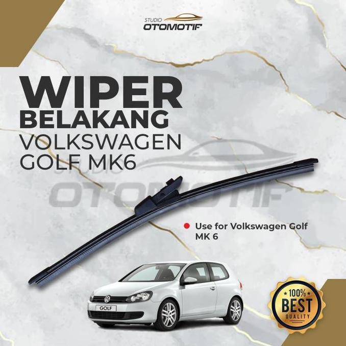 WIPER BELAKANG VW GOLF MK6 REAR WIPER VOLKSWAGEN GOLF MK6 FRAMELESS KHUSUS