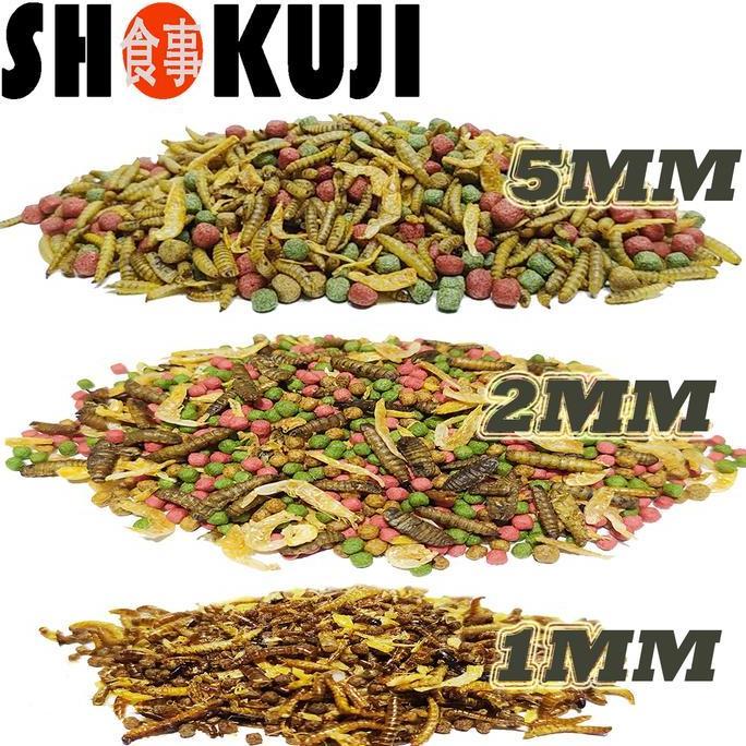 3KG SHOKUJI PELET BRAZIL RES RAZORBACK MAKANAN KURAKURA AIR BRASIL DAMER CST PIPUT AMBON PAKAN PREMI