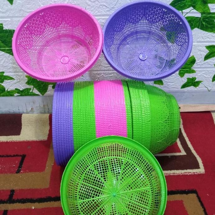 Lansungkirim- Kul Besek Plastik /Bakul Nasi Hajatan Plastik 12, 24, & 36 Pcs - Kualitas Bagus Dan Te