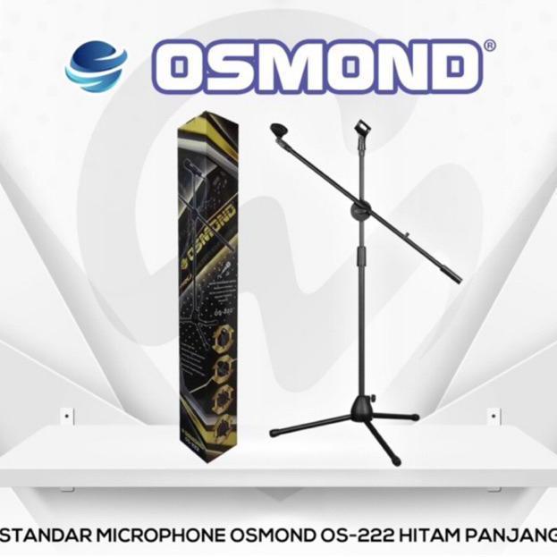 Sale Tiang Mic Panjang Osmond Os-222 Os222 Standing Microphone