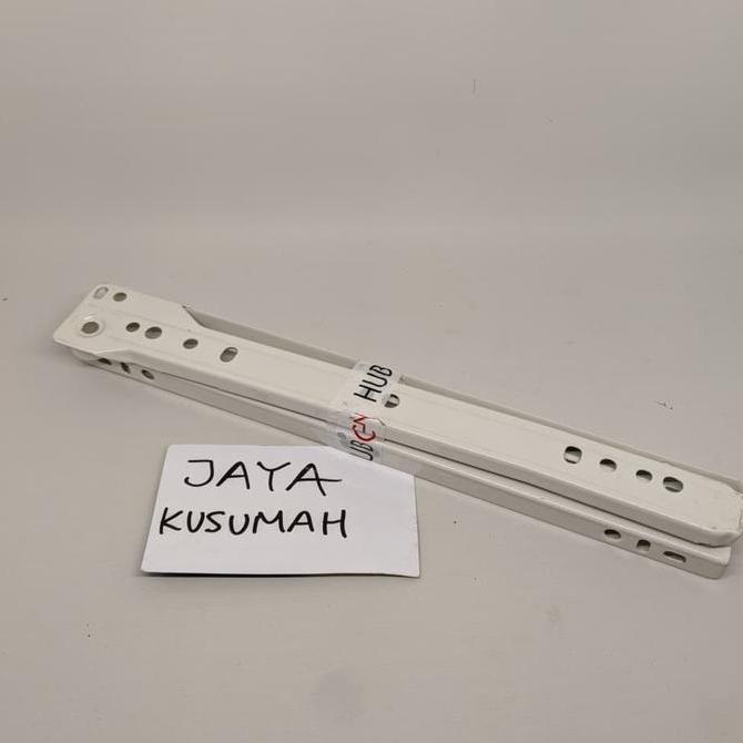 Lansungkirim- Rel Laci Huben 50Cm Rlh 50 / Rel Laci Roda 50Cm Putih