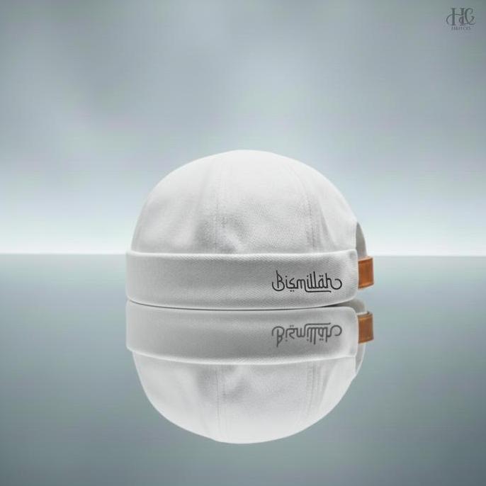 renda.amir - h&h co. peci miki hat dewasa pria putih premium topi sholat peci santri muslim keren pe