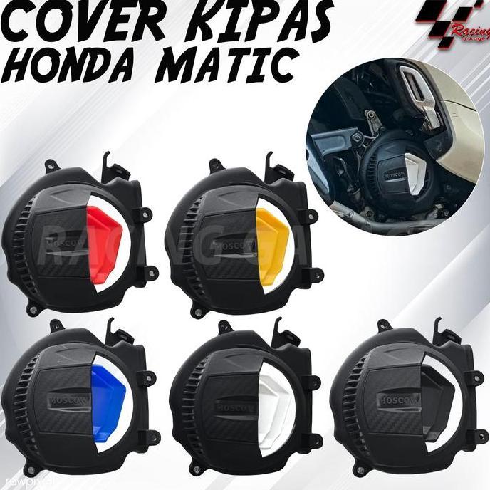 DF340 - COVER KIPAS BEAT FI ESP DELUXE STREET SCOOPY GENIO 2021 - NOW HONDA MATIC MATIK  Aksesoris M