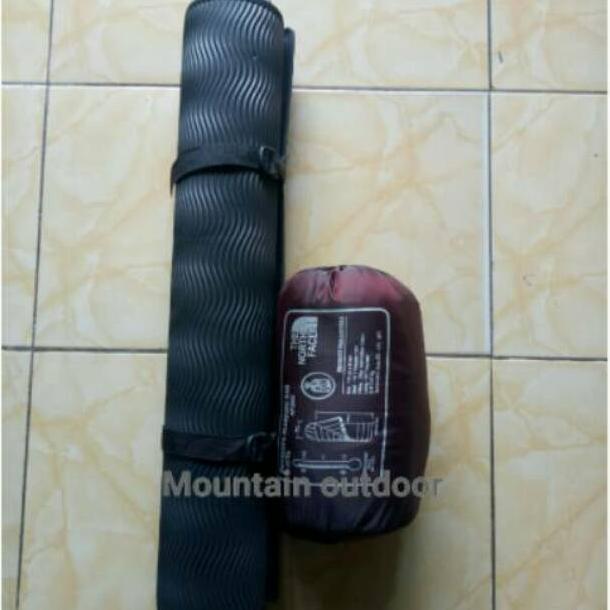 Promoo Sleeping Bag + Bantal + Matras Camping