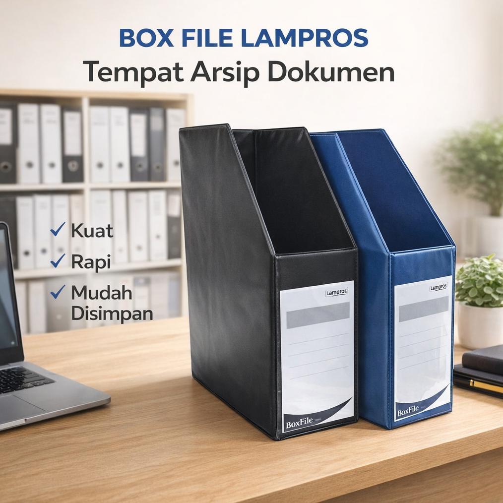 Box File Lipat Karton Tebal (Lampros)