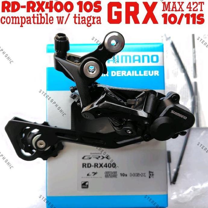 BNIB MADE IN JAPAN RD GRX RX400 10SPEED SHIMANO GRX RD-RX400 SHADOW MAX 42T RD GRX 10SPEED RD-RX400 