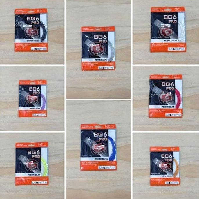 Weminton- Leonepro Senar Bton Bg6 Pro 0.66Mm Medium - Kualitas Untuk Performa Optimal