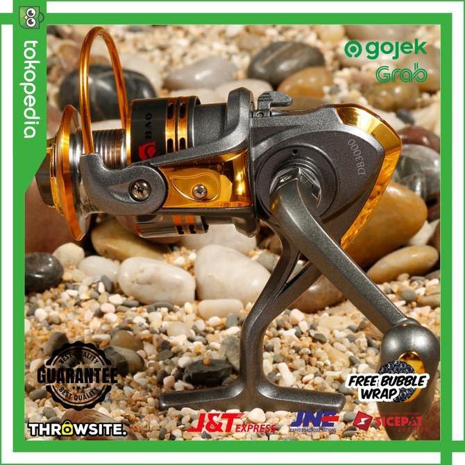 NEW Reel Pancing Gulungan Pancing DEBAO DB3000A Metal Reel 10 Ball Bearing