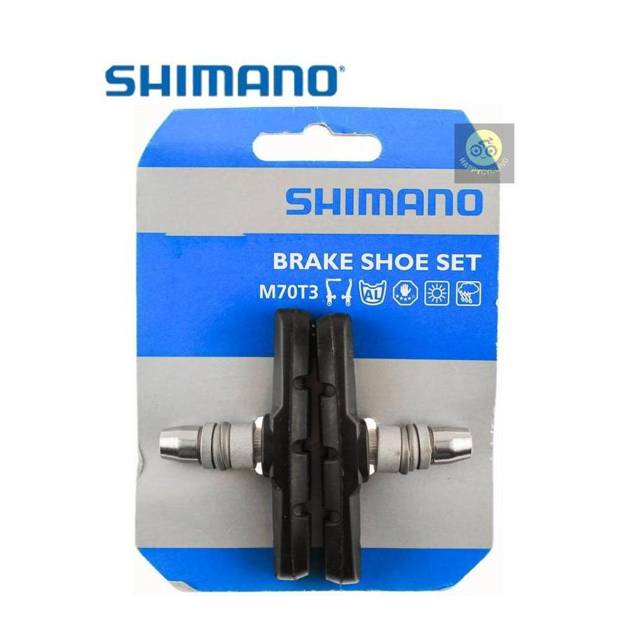 BRAKE SHOE BRAKE PAD KAMPAS REM V BRAKE SHIMANO M70T3 ALIVIO DEORE XT LXHAPPY CYCLING TERMURAH