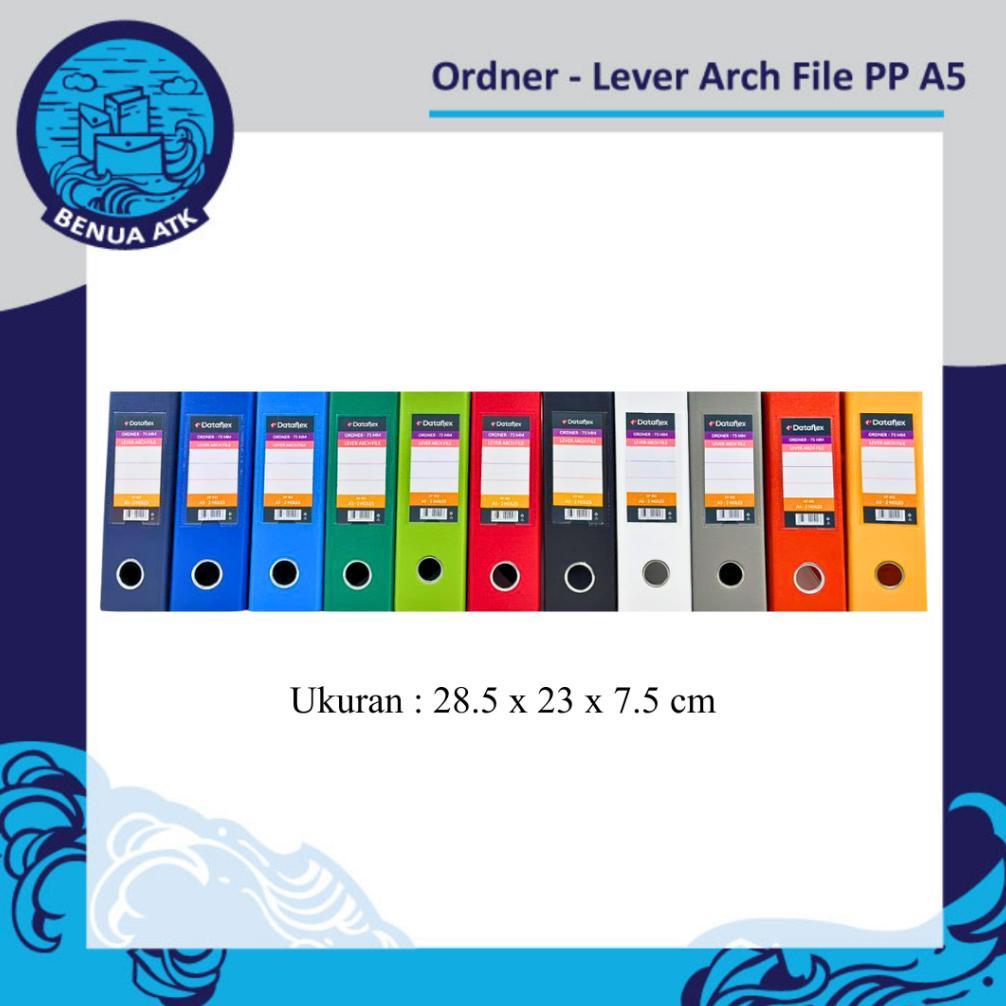 Ordner File / Lever Arch File PP Ukuran A5 Dataflex