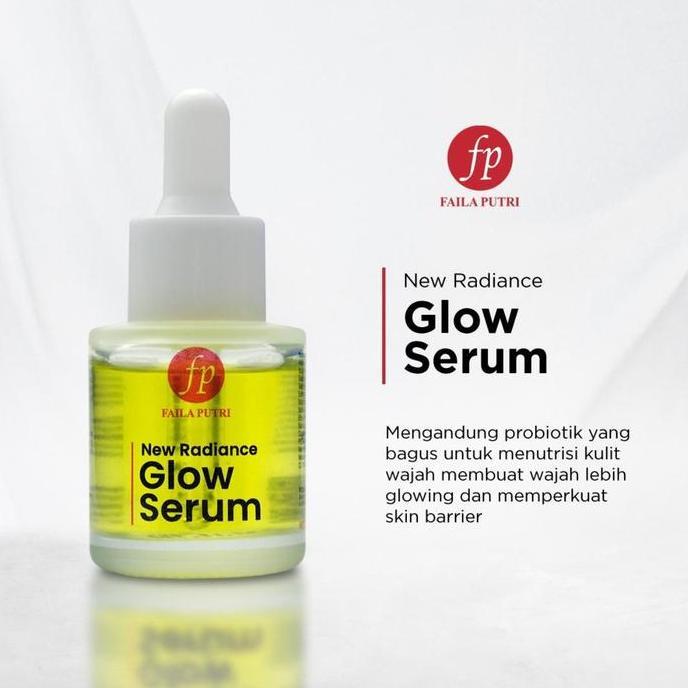 FAILA PUTRI New Radiance Glow Serum 20ML dengan Vitamin C E Niacinamide Arbutin Gluthatione & Probio
