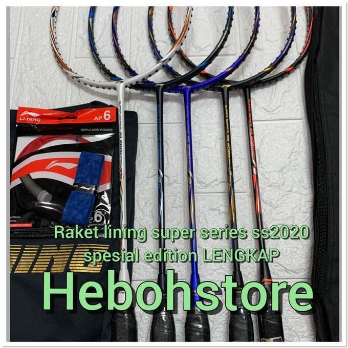 Weminton- Raket Lining Super Series Ss 20 Spesial Edition Bonus Terlengkap