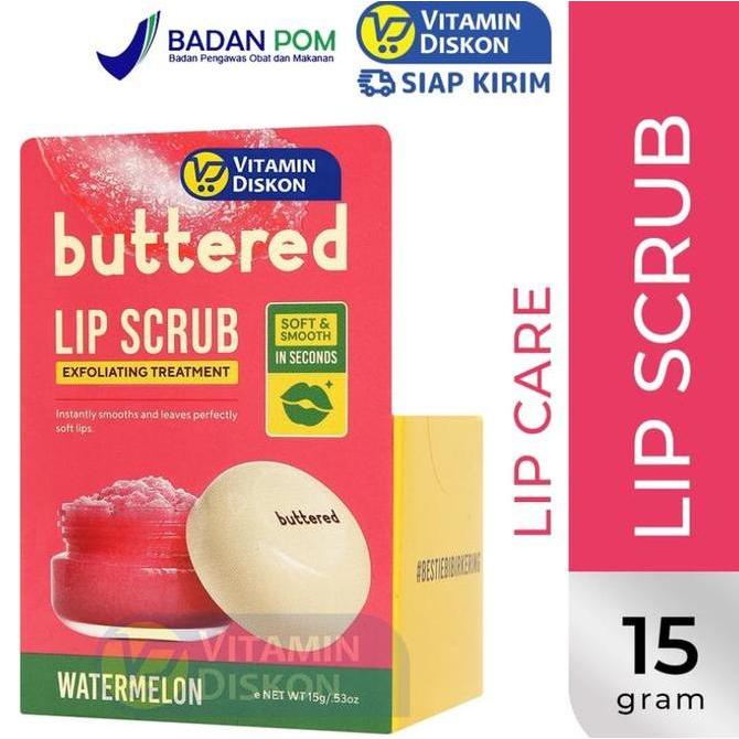 BUTTERED LIP SCRUB WATERMELON