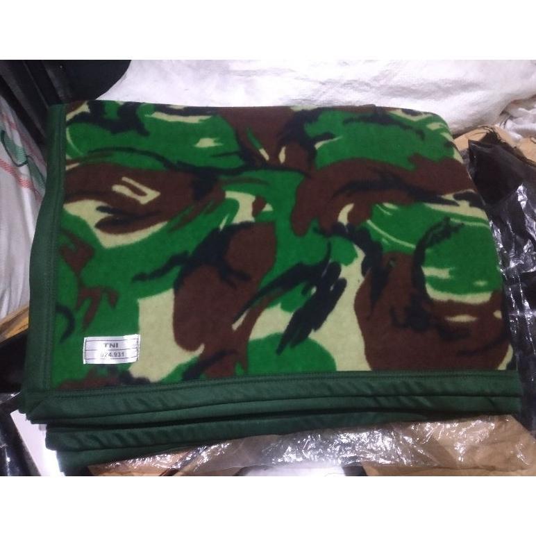 Selimut Tidur Doreng TNI Malvinas Original Loreng