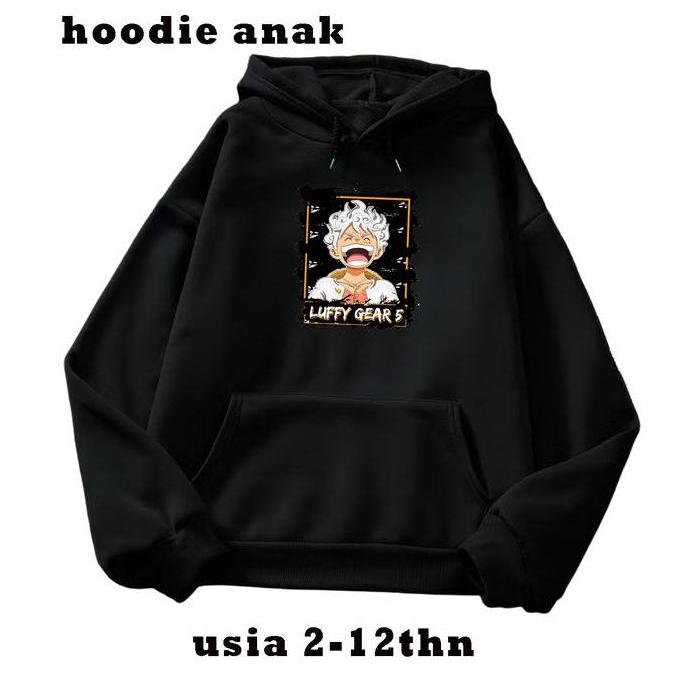 Youkid- Hoodie Anak Laki Laki Perempuan Switer Anak Usia 2 - 12 Tahun Jaket