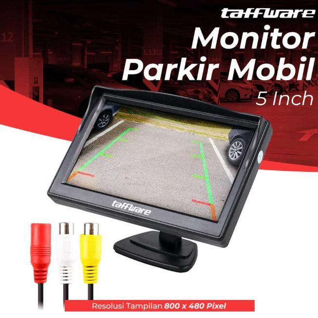Monitor Rear View Parkir Mobil TFT LCD 5 Inch TV Mini TV Kecil TV Mobil [Anifki19]
