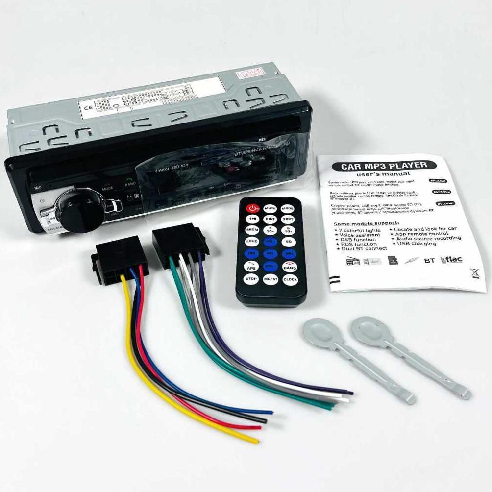 Taffware Tape Mobil avanza Bluetooth full bass Audio MP3 Player Hands Free - JSD-520