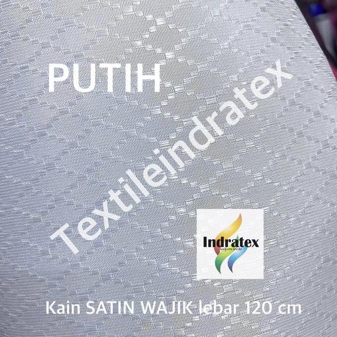 Nahen- ( Per 1 Meter ) Kain Satin Saten Jik Sido Vanessa Meteran Lebar 120 Cm Bahan Tirai Hordeng Ho