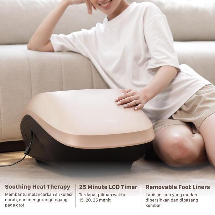 INLIFE - AERON Foot Massager by Advance (iS8801) | IN LIFE Alat Pijat Refleksi Kaki - Mesin Pijit Pi