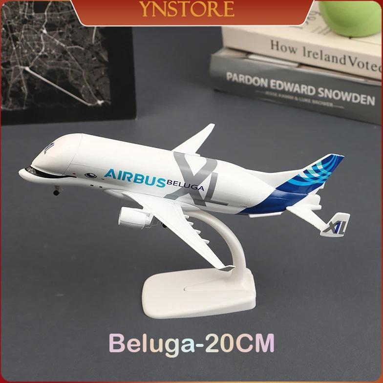 Promo 20Cm Diecast Pesawat Beluga Xl Diecast Pesawat Besi Diecast Pesawat Terbang Beluga Mainan Pesa