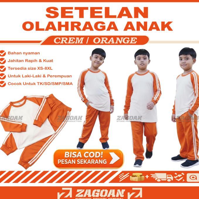 PREMIUM Baju Olahraga Anak Sekolah Setelan Training TK SD SMP SMA | Seragam Olahraga Anak Murah Nyam